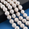 Natural Keshi Pearl Beads Strands PEAR-S019-06A-5