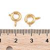 SHEGRACE Brass Spring Ring Clasps XGR0017G-46G-3
