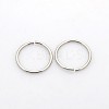 Tarnish Resistant 304 Stainless Steel Open Jump Rings STAS-N040-02-1