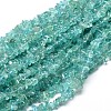 Natural Apatite Chip Beads Strands G-E271-80-1