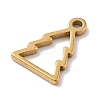 304 Stainless Steel Charms STAS-R003-01G-06-2