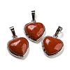 Natural Red Jasper Pendants G-I358-A21-1