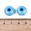 Opaque Acrylic European Beads OACR-E033-23P-3
