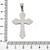 304 Stainless Steel Pendants STAS-G346-50P-3
