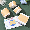 3 Rolls 3 Styles 600Pcs Kraft Paper Label Sticker DIY-BBC0002-68-6