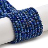 Natural Lapis Lazuli Dyed Beads Strands LS-G-G140-B04-04-1