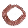 Natural Strawberry Quartz Beads Strands G-C280-A18-02-3