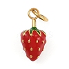 304 Stainless Steel Enamel Pendants STAS-K307-05G-1