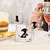 Acrylic Table Number Sign AJEW-WH0505-90A-5