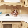Alloy Miniature Teapot Ornaments BOTT-PW0001-161-4