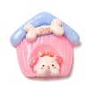Cartoon Opaque Resin Cabochons LS-CRES-M021-01D-01-1