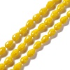 Faceted Glass Beads Strands GLAA-E037-02C-1