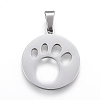 Non-Tarnish 304 Stainless Steel Pendants LS-STAS-I086-04P-01-1