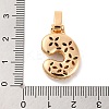 Brass Micro Pave Cubic Zirconia Pendants KK-C076-29C-G02-3
