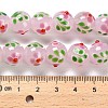 Handmade Lampwork Bumpy Beads Strands LAMP-A005-01E-4