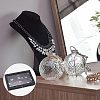 28 Grids Printed Imitation Leather Jewelry Tray Organizer Boxes MRMJ-WH0077-086-5