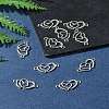 10Pcs Alloy Crystal Rhinestone Links/Connectors ALRI-FS0001-02P-10