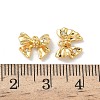 Brass Micro Pave Cubic Zirconia Pendants KK-Z136-40B-G-3