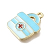 Medical Theme Alloy Enamel Pendants LS-FIND-G090-02B-02-2