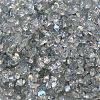 Transparent Electroplate Crushed Glass Craft GLAA-F123-06-3