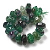 Natural Dragon Veins Agate Beads Strands G-K392-A02-3