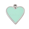 304 Stainless Steel Enamel Pendants STAS-Z078-23P-1