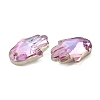 Electroplate Glass Pendants LS-GLAA-A008-01-4