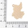 Alloy Pendants ENAM-R004-03KCG-05-3