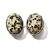Natural Dalmatian Jasper Multi-Strand Links KK-M304-03P-17-1