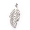 Tarnish Resistant 304 Stainless Steel Big Pendants LS-STAS-E449-06B-P-1