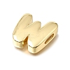 Brass Slide Charms KK-E802-33G-W-2