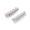 Brass Magnetic Clasps KK-Q074-03P-2