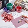 Sealing Wax Particles Kits for Retro Seal Stamp DIY-CP0003-54O-6