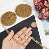 2 Rolls Metallic Yarn Lace Trim OCOR-GF0005-58B-3
