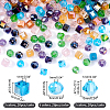 320pcs 16 style Electroplate Glass Bead Strands EGLA-GA0001-19-2