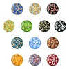 26Pcs 13 Colors Transparent Lampwork Beads LAMP-CJ0002-35-1