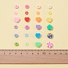 Handmade Polymer Clay Beads Strands CLAY-FS0001-09-5