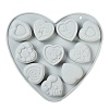 Heart Food Grade Silicone Molds LS-DIY-A051-02D-2