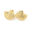 Rack Plating Brass Stud Earrings LS-EJEW-C102-11G-1
