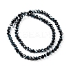 Electroplate Glass Beads Strands EGLA-A034-T3mm-K06-5