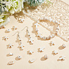 100Pcs 10 Styles Synthetic Howlite Beads G-GO0001-20-4