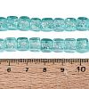 Handmade Foil Glass Beads Strands FOIL-Q002-04E-4