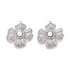 304 Stainless Steel Pendants STAS-N109-165P-1