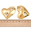 304 Stainless Steel Big Pendants STAS-I363-01G-3