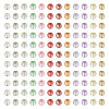 180G 12 Colors Silver Lined Glass Seed Beads SEED-TA0001-73-2