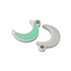 304 Stainless Steel Enamel Charms STAS-L022-333P-02-2