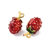 Alloy Enamel Pendants FIND-O003-12G-MG-2