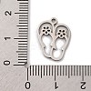 Non-Tarnish 201 Stainless Steel Pendants LS-STAS-U016-03P-3