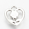 Tibetan Style Alloy Pendants X-TIBE-S303-19AS-NR-2