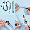 DIY Electronic Stylus & Lighter Silicone Holder Neck Lanyard Making Kit FIND-CP0002-41B-7